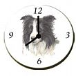 HORLOGE BORDER COLLIE