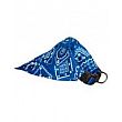 COLLIER BANDANA BLEU
