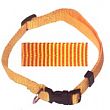 COLLIER NYLON JAUNE