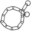 COLLIER CHAINE DE DRESSAGE