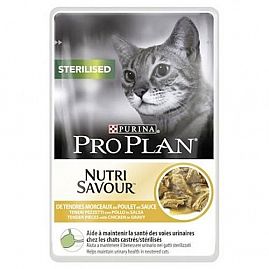 Pro Plan NutriSavour Sterilised 7+ Dinde Mousse au rayon Chats, Alimentation - Spécifique