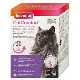 Diffuseur aux phéromone Catcomfort  et recharge 48ml au rayon Chats, Cosmétique - Les Sprays