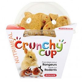Crunchy Cup Candy Nature & Carotte au rayon Rongeurs et Furets, Alimentation - Friandises et Baguettes