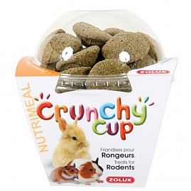 Crunchy Cup Candy Luzerne & Persil au rayon Rongeurs et Furets, Alimentation - Friandises et Baguettes