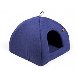 Tipi Bluedenim bleu foncé au rayon Chats, Confort - Tipis & Dome