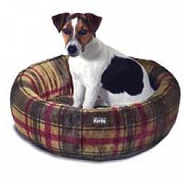 PANIERE ROND QUEENY CLASSIC  au rayon Chiens, Confort - Panière & Sofa Luxe